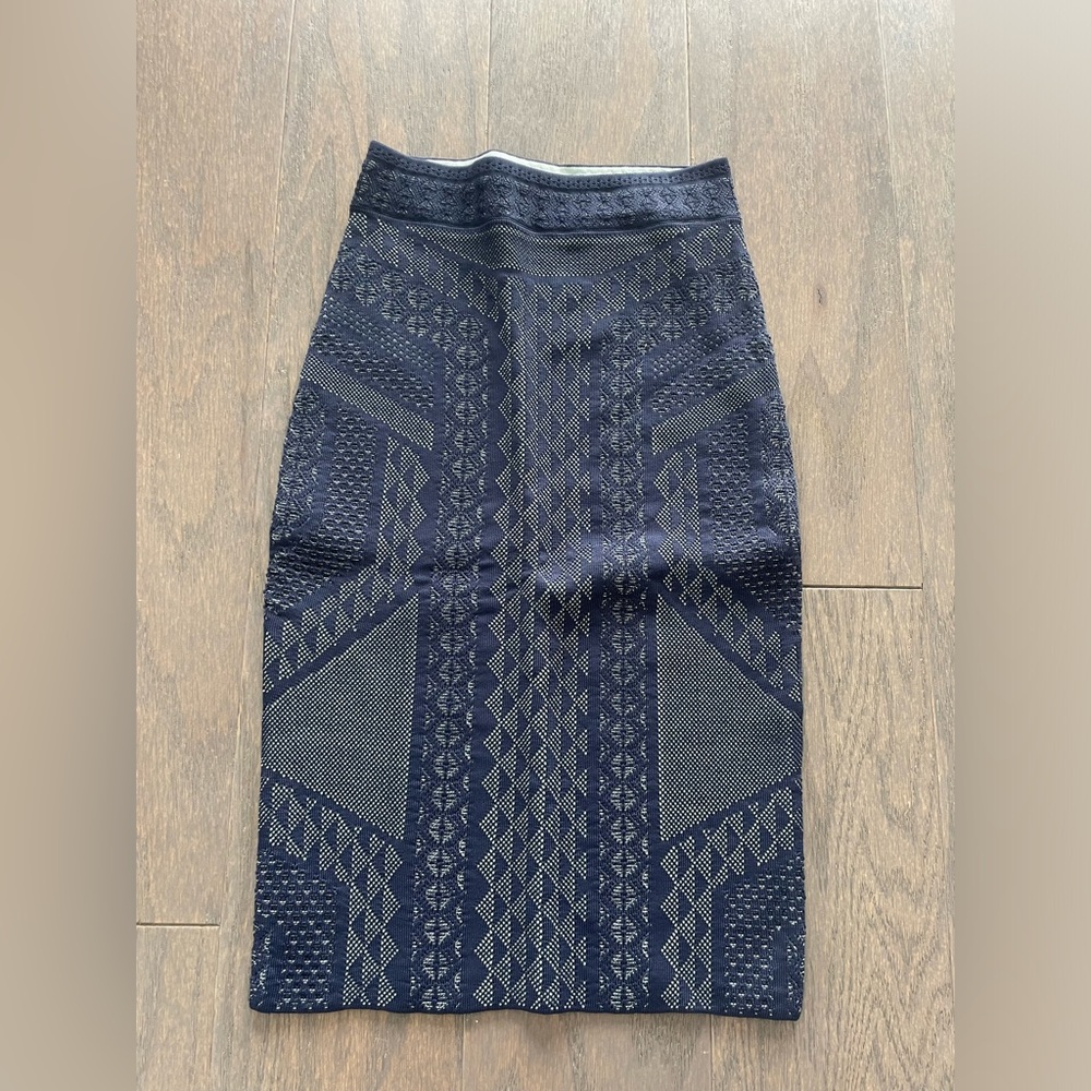 BCBG tube skirt (blue)